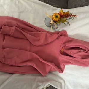 Boys youth Free Planet Coral Hoodie with Good Vibes Tag